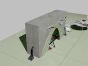 Это барбекю — собирательный образ жилищ кочевых народов, в центре которых — оча...